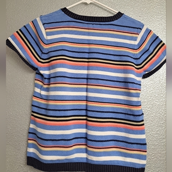Meg Allen Striped Multi Colored Sweater  Size L - Picture 7 of 7